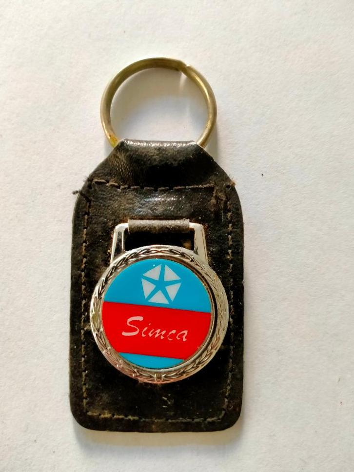 Simca auto sleutelhanger logo auto's vintage automerk, Verzamelen, Automerken, Motoren en Formule 1, Gebruikt, Auto's, Ophalen of Verzenden