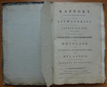 Onderzoek omtrent eene uitwatering te Catwyk aan Zee 1802 beschikbaar voor biedingen