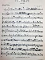 Cimarosa Fluit & Piano Concerto  in G. J-P. Rampal, Muziek en Instrumenten, Bladmuziek, Klassiek, Dwarsfluit of Piccolo, Ophalen of Verzenden