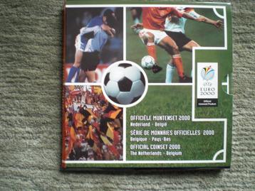 Officiele Muntenset Euro 2000 Nederland - Belgie FDC beschikbaar voor biedingen