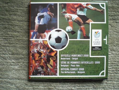 Officiele Muntenset Euro 2000 Nederland - Belgie FDC, Postzegels en Munten, Munten | Nederland, Setje, Overige waardes, Koningin Beatrix