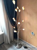 Goudkleurige lampen set: 2x staand, 2x tafel, 1x plafond, Ophalen, Zo goed als nieuw, Minder dan 50 cm