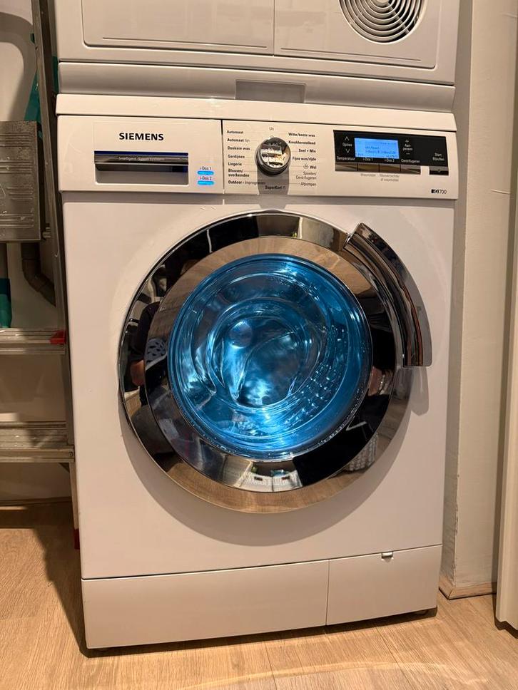 Siemens Wasmachine IQ 700 - Voor de Handige Harry!, Witgoed en Apparatuur, Wasmachines, Gebruikt, Voorlader, 8 tot 10 kg, 85 tot 90 cm