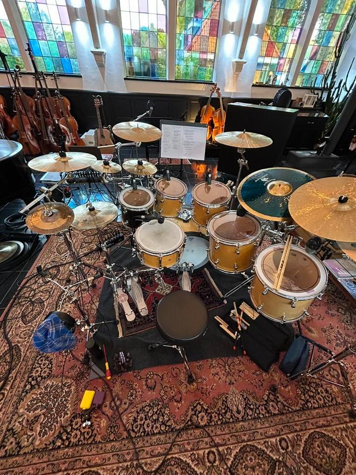 Drumstel Sonor S-class maple 6 delige shell set, Muziek en Instrumenten, Drumstellen en Slagwerk, Gebruikt, Sonor, Ophalen