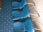 Eethoekstoelen - Set van 3, Huis en Inrichting, Gebruikt, Drie, Blauw, Ophalen of Verzenden