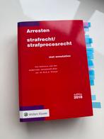 Arresten strafrecht/strafprocesrecht, Ophalen of Verzenden, Zo goed als nieuw