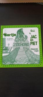 Bertje uw Etherpiraat - Radio Zeehond 1983, Gebruikt, 7 inch, Single, Ophalen of Verzenden