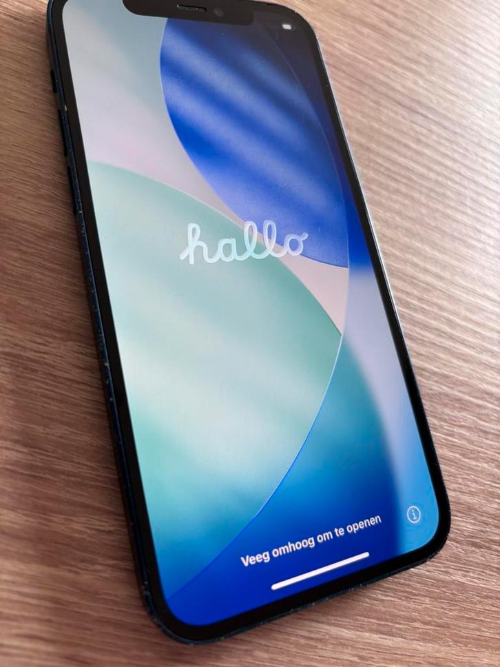 Apple iPhone 12, Telecommunicatie, Mobiele telefoons | Apple iPhone, Zo goed als nieuw, 64 GB, iPhone 12, Blauw, Ophalen of Verzenden