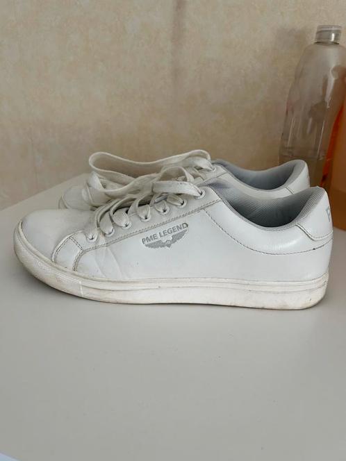 Mooie leren PME sneakers maat 43, Kleding | Heren, Schoenen, Zo goed als nieuw, Sneakers of Gympen, Wit, Ophalen of Verzenden