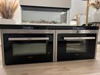 luxe siemens studioline set combi oven en combi stoom oven, Stoom, Zo goed als nieuw, Oven met grill, Inbouw
