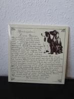 mooie tegel met het honden gebed 15/15 cm, Ophalen of Verzenden