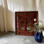 Spiegel met deurtjes - 90 x 80 cm -TTM Wonen, Huis en Inrichting, Woonaccessoires | Spiegels, Www.ttmwonen.nl, Nieuw, Ophalen of Verzenden
