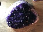 Amethist cluster (10) 16,45 kg, 30x25x10 cm diep paars, Ophalen of Verzenden, Mineraal