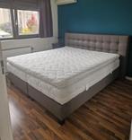 Van der Valk boxspring 180x200 – 2 jaar oud, compleet, Ophalen, Zo goed als nieuw, Tweepersoons, 180 cm
