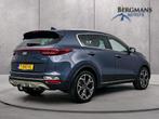 Kia Sportage 1.6 T-GDI GT-Line // TREKHAAK // LEDER //, Auto's, Kia, Lichtsensor, Gebruikt, 4 cilinders, Blauw