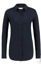 Studio anneloes poppy blouse L zwart travelstof, Zwart, Maat 42/44 (L), Ophalen of Verzenden, Zo goed als nieuw