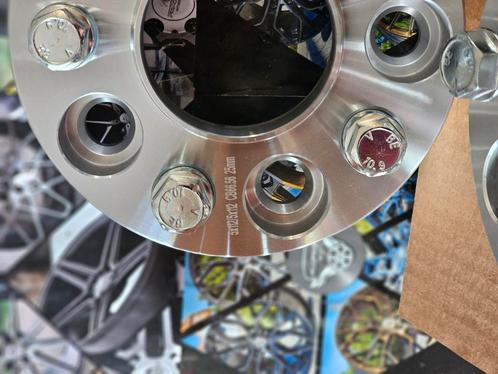 Spoorverbreders Adapters Audi Q5 5x112 66,5  25mm, Auto diversen, Tuning en Styling, Ophalen of Verzenden
