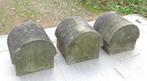 3 arduinen paalmutsen paalkoppen, Ophalen