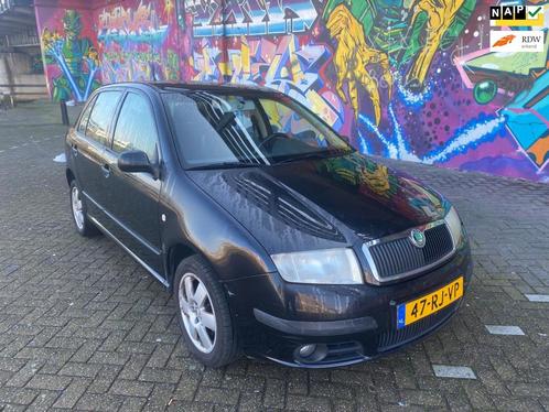 Skoda Fabia 1.4-16V L&K vol leer interieur airco sport velge, Auto's, Skoda, Bedrijf, Te koop, Fabia, ABS, Airbags, Airconditioning