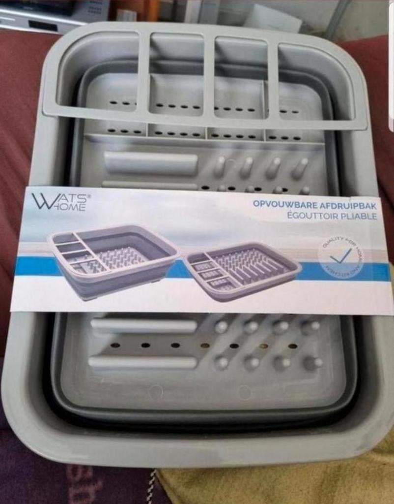 Watshome opvouwbaar afdruiprek ca. 37 x 29 cm Bieden, Huis en Inrichting, Keuken | Keukenbenodigdheden, Ophalen of Verzenden, Nieuw