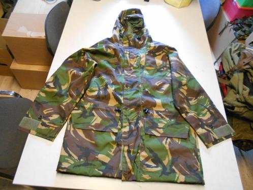 Parka jas regenjas bilaminaat Woodland maat 6080-9500, Verzamelen, Militaria | Algemeen, Landmacht, Kleding of Schoenen, Nederland