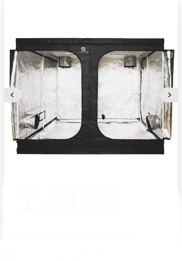 Growbox DiamondBox Silverline 300x300x200cm + Accessories beschikbaar voor biedingen