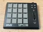 AKAI MPD18 compacte USB/MIDI pad controller (ZGAN), Muziek en Instrumenten, Midi-apparatuur, Ophalen, Zo goed als nieuw