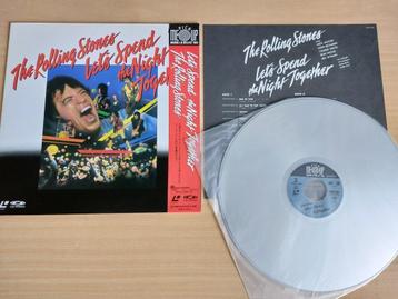 Rolling Stones Let Spend the night together Laserdisc Japan beschikbaar voor biedingen