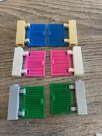 lego hekjes, klap deurtjes met paal in 3 kleuren, Ophalen of Verzenden, Nieuw, Losse stenen, Lego