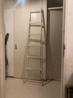 Alleen ophalen - Decoratieve brocante ladder Braxton, Doe-het-zelf en Verbouw, Ladders en Trappen, Ophalen, Gebruikt, Ladder, Minder dan 2 meter