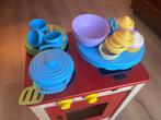 Speelkeuken inclusief benodigdheden, Kinderen en Baby's, Speelgoed | Speelkeukens, Ophalen, Zo goed als nieuw, Overige materialen