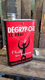 Degryp oil  olieblik, Verzamelen, Ophalen of Verzenden, Zo goed als nieuw