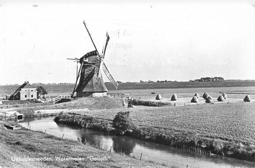 (701-192-035) Uithuizermeeden Watermolen Goliath, Verzamelen, Ansichtkaarten | Nederland, Groningen, Verzenden