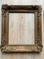 Antieke schilderijlijst 60x52 cm + spiegelglas, Huis en Inrichting, Ophalen of Verzenden, Gebruikt, Hout