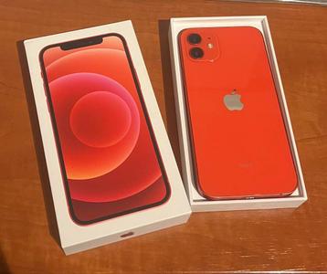 Zeer nette iPhone 12 128gb rood! beschikbaar voor biedingen