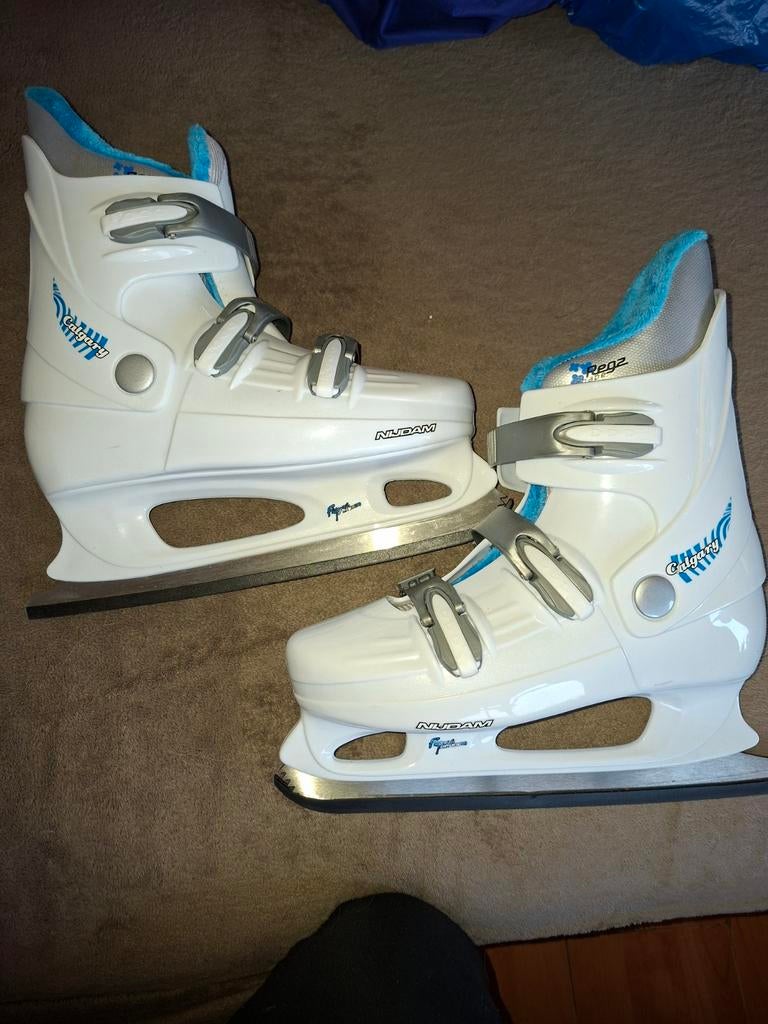 Nijdam calgary hardboot figuur schaatsen Maat 39 z.g.a.n., Ophalen of Verzenden, Zo goed als nieuw, IJshockeyschaatsen, Nijdam