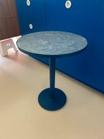 Marmeren bijzettafel ZSM ophalen, Huis en Inrichting, Tafels | Bijzettafels, 45 tot 60 cm, Minder dan 55 cm, Gebruikt, Metaal of Aluminium