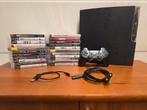 PS3 Slim + Controller + 22 Games!, Spelcomputers en Games, Spelcomputers | Sony PlayStation 3, Ophalen of Verzenden, Gebruikt
