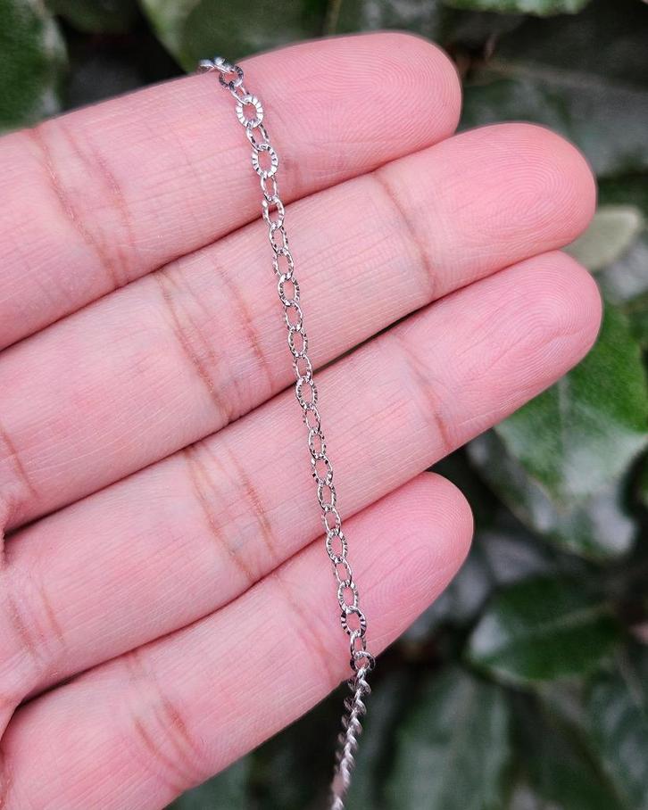 Gerhodineerd Zilveren Armband Rinku, Sieraden, Tassen en Uiterlijk, Armbanden, Nieuw, Zilver, Zilver, Verzenden