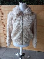 Super leuk fluffy jasje van H&M maat S, Kleding | Dames, Jassen | Winter, Ophalen of Verzenden, Zo goed als nieuw, Maat 38/40 (M)