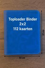 2x2 Toploader Binder - 112 slots + 100 Toploaders en Sleeves, Ophalen of Verzenden, Nieuw, Sleeves of Kaarthoesjes, Foil