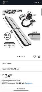 Airtrack 3x1 meter, Sport en Fitness, Ophalen, Zo goed als nieuw, Grijs, Materiaal