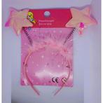 Nieuw ! Mooie Roze Prinsessen Sterren Tiara Diadeem, Ophalen of Verzenden, Nieuw, Meisje