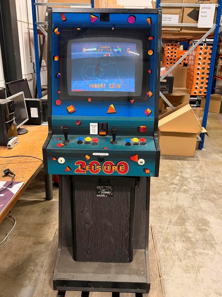 Speelkast Leisure 2000 - Arcade Klassieker!, Verzamelen, Automaten | Overige, Gebruikt, Ophalen of Verzenden