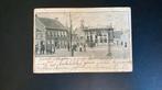 Ijzendijke Markt met werktuigwinkel, Ophalen of Verzenden, Voor 1920, Gelopen, Zeeland