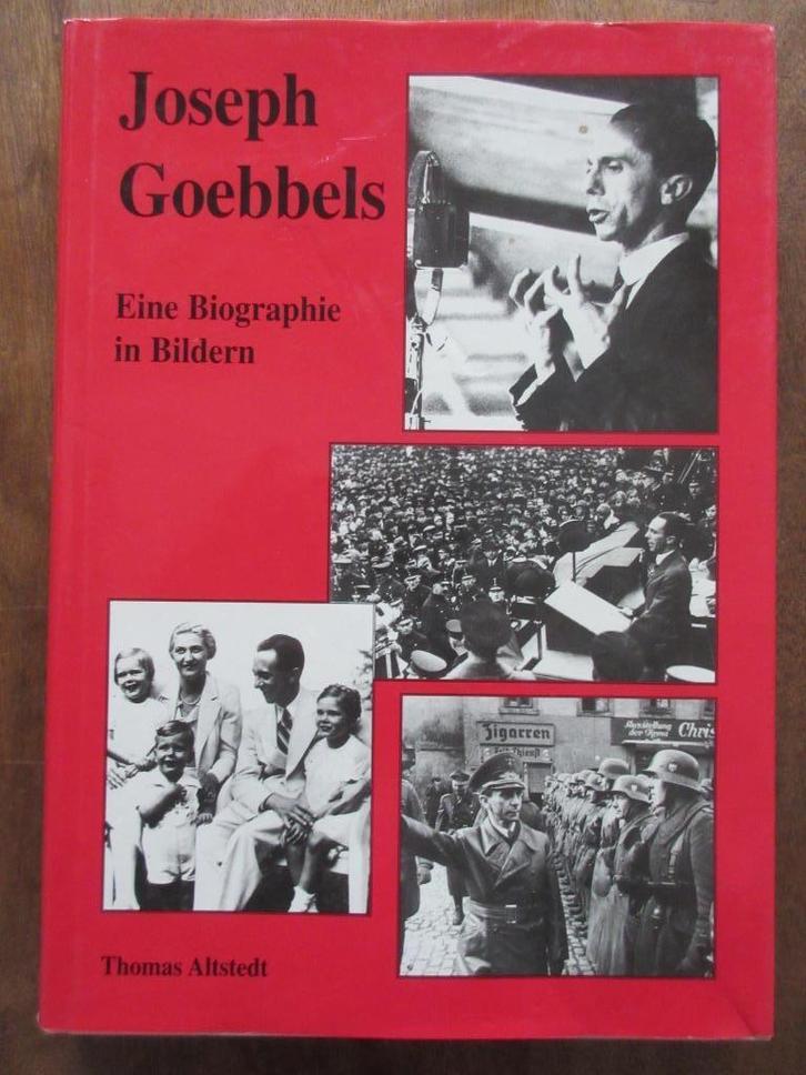 Joseph Goebbels Eine Biographie in Bilderen, Boeken, Oorlog en Militair, Gelezen, Tweede Wereldoorlog, Ophalen of Verzenden