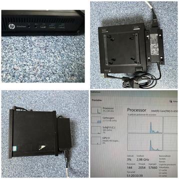 HP Elitedesk 800 met wallmount! beschikbaar voor biedingen