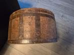 Vintage houten bak met metaal, Ophalen of Verzenden, Zo goed als nieuw, Hout