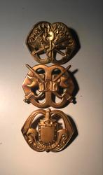 Baretemblemen (setje van drie), Verzamelen, Verzenden, Landmacht, Nederland