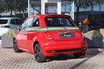 Fiat 500 Sport Turbo 80pk Gucci | Carplay | Cruise | Climate, Auto's, Keurmerk '100% Onderhouden', Gebruikt, Leder en Stof, 905 kg